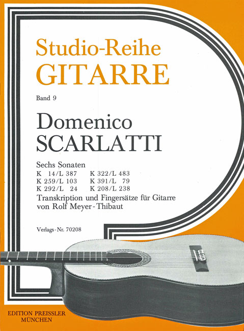 6 Sonaten für Cembalo