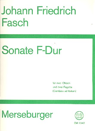 Sonate F-Dur für 2 Oboen und
