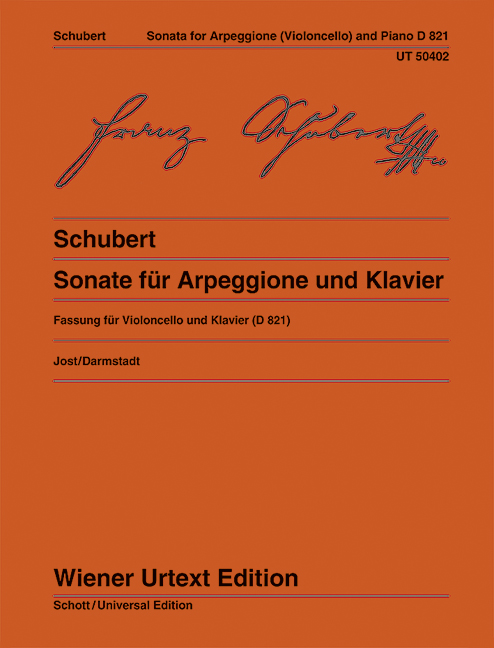 Sonate für Arpeggione und Klavier D821