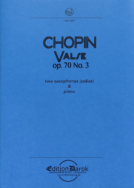 Valse op.70,3