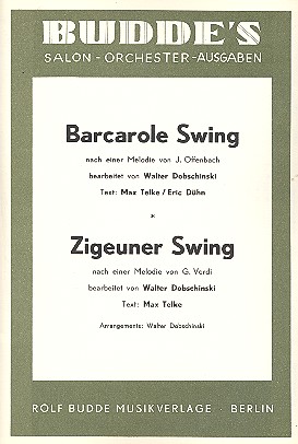 Barcarole Swing nach Offenbach  und