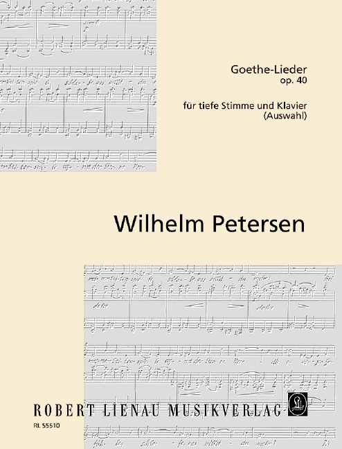 Goethe-Lieder op.40