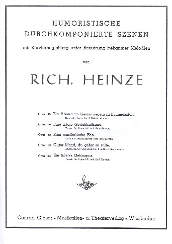 Eine fidele Gerichtssitzung op.40