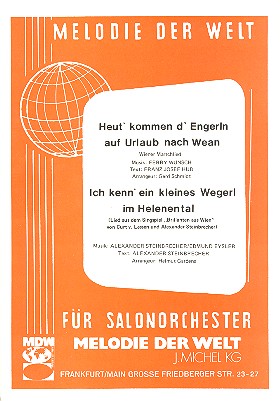 Heut' kommen d'Engerln auf Urlaub