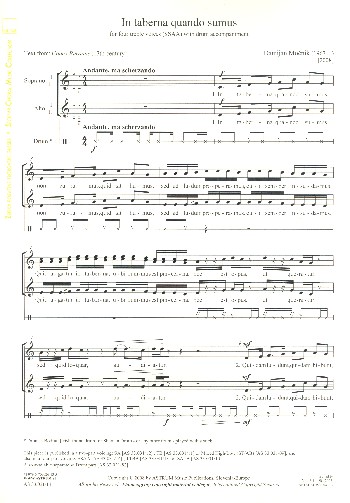 In taberna quando sumus