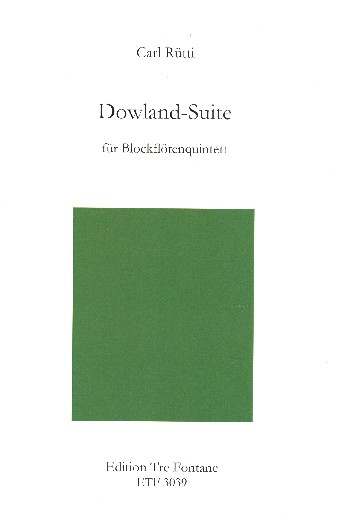 Dowland-Suite (+CD-ROM)