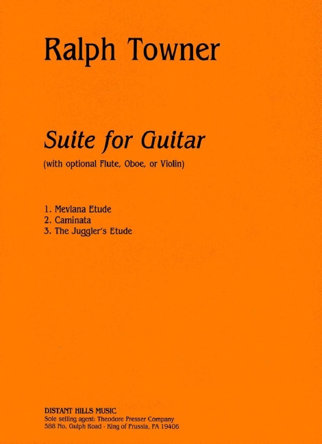 Suite for guitar, with opt.