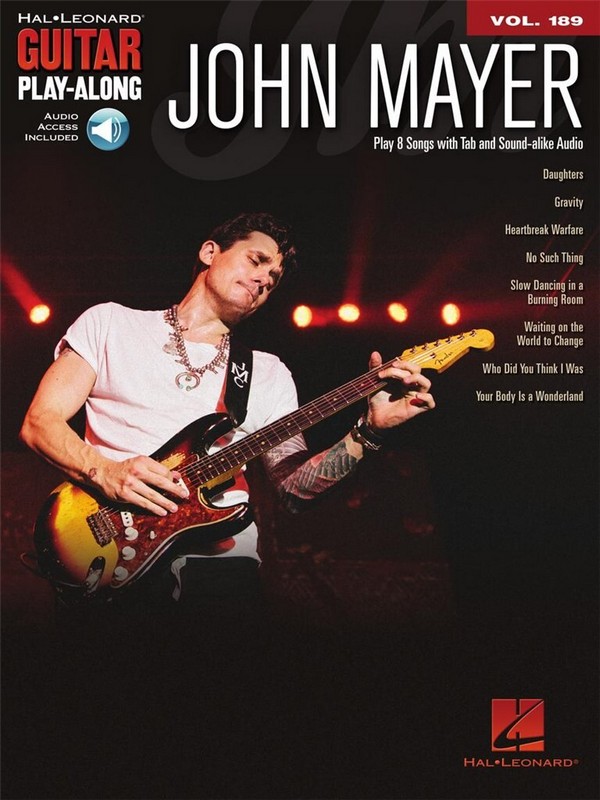 John Mayer (+with Audio Access): guitar playalong vol.189