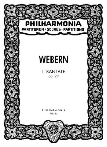 Kantate Nr.1 op.29 für