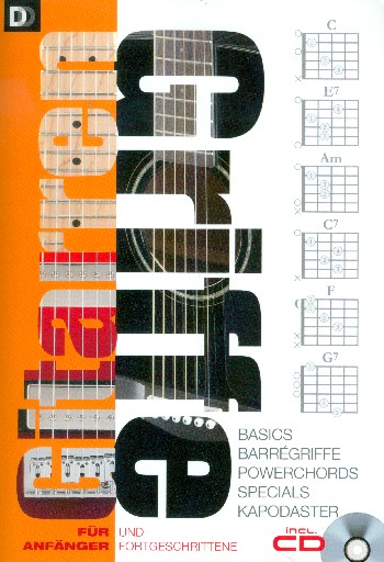 Gitarrengriffe für Anfänger und Fortgeschrittene (+CD)