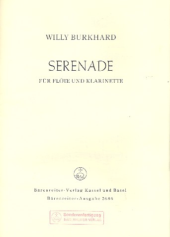 Serenade op.92 für Flöte