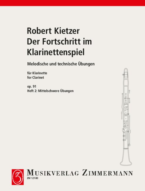 Der Fortschritt im Klarinettenspiel op.91 Band 2