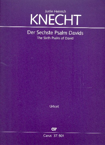 Der sechste Psalms Davids: