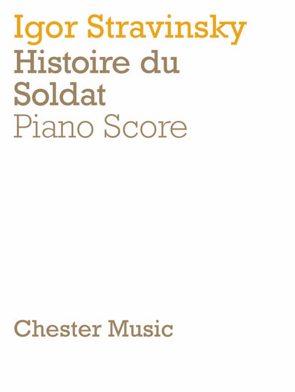 The Soldier's Tale vocal score