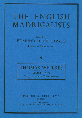 THE ENGLISH MADRIGALISTS VOL.9