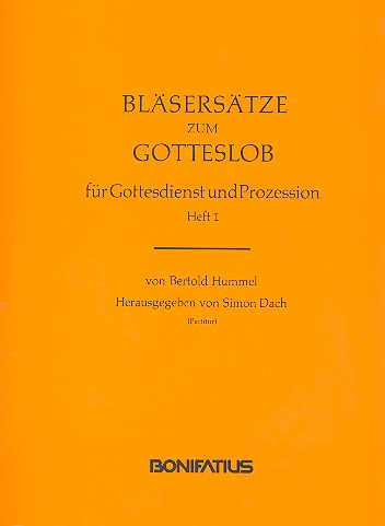 Bläsersätze zum Gotteslob Band 1