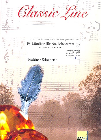 15 Ländler für Streichquartett