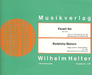 Feuert los op.103:  Marsch