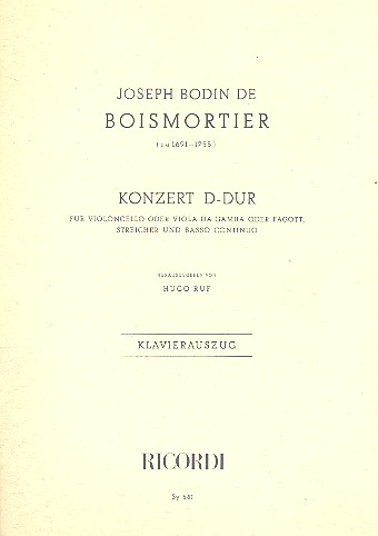 Konzert D-Dur für Fagott und