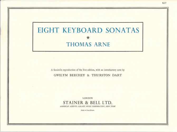 8 Keyboard Sonatas