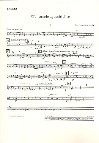 Weihnachtsgeschichte op. 54