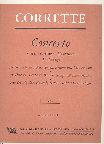 Concerto C-Dur La choisy