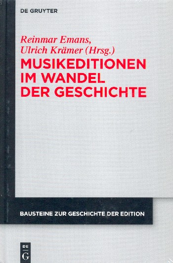 Musikeditionen im Wandel der Geschichte