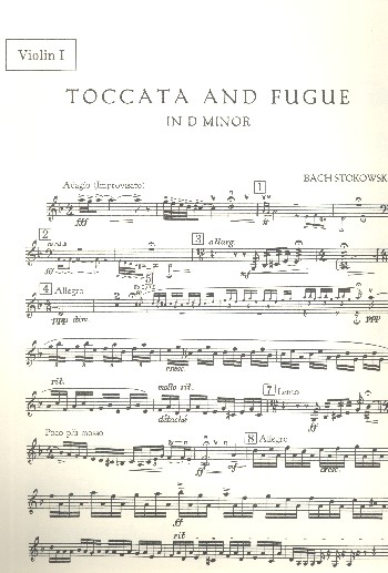 Toccata and Fugue d minor BWV565