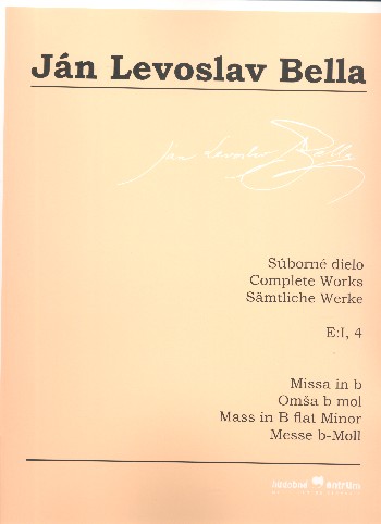 Sämtliche Werke Serie E Band 1,4