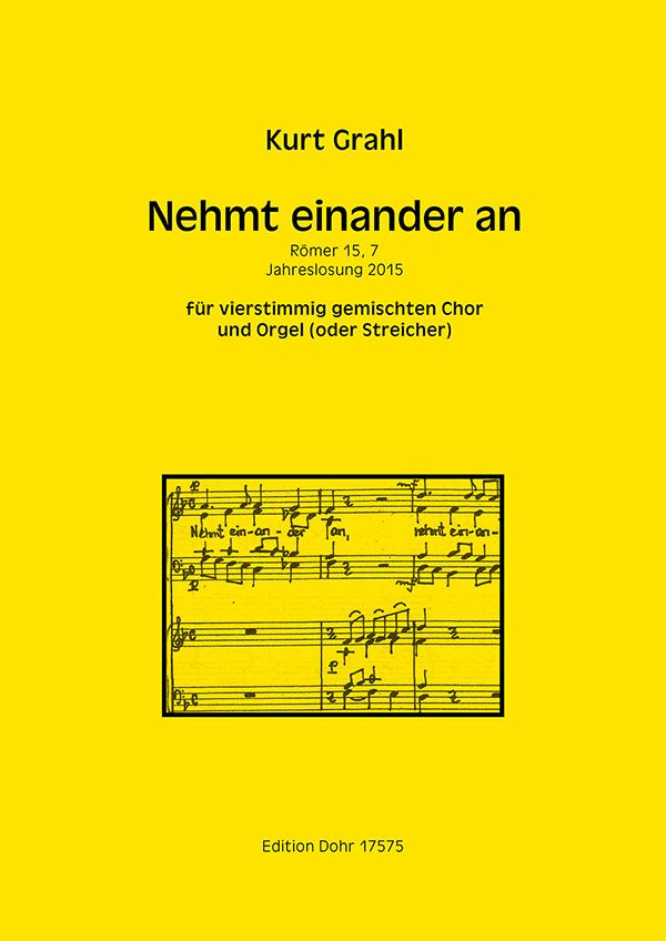 Nehmt einander an