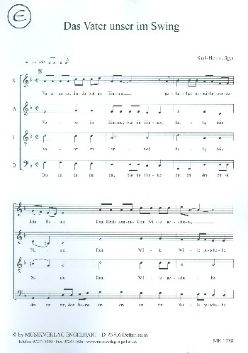 Das Vater unser im Swing