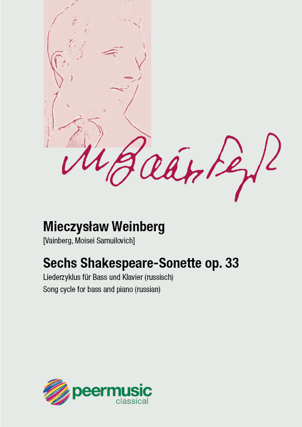 6 Shakespeare-Sonette op.33