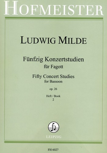 50 Konzertstudien op.26 Band 2 (Nr.26-50)