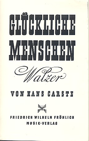 Glückliche Menschen: