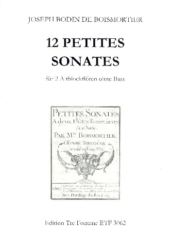 12 petites sonates