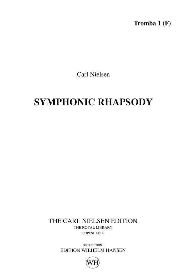 Symphonic Rhapsodie