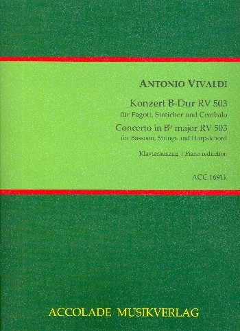 Konzert B-Dur RV503 