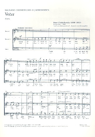 Abend für Männerchor