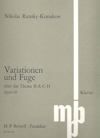 6 Variationen über Bach op.10