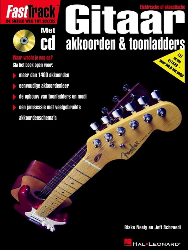 FastTrack - gitaar akkoorden en toonladders (+Online-Audio)