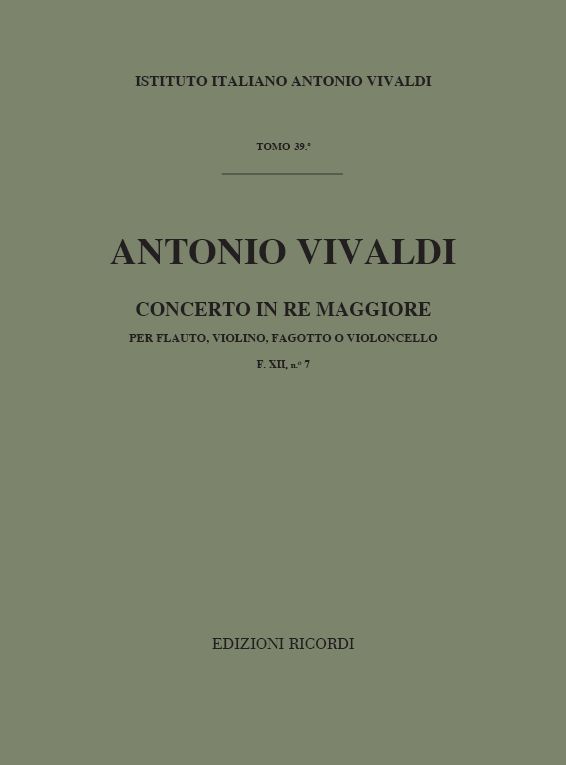 Concerto re maggiore RV92
