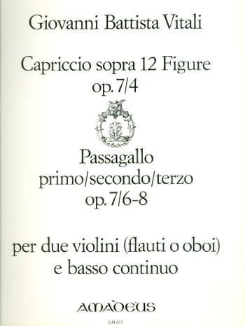 Capriccio sopra 12 figure op.7,4 et passagallo op.7/6-8