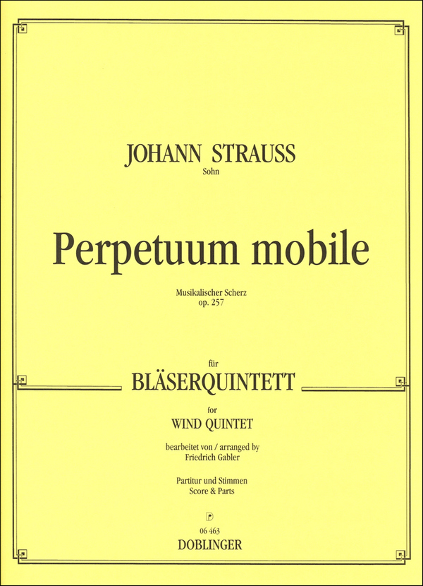 Perpetuum mobile op.257 Musikalischer