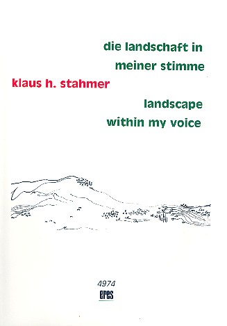 Die Landschaft in meiner Stimme (+CD)