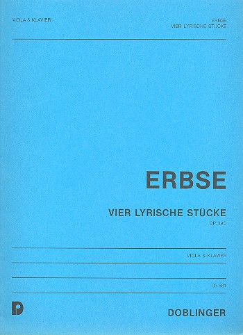 4 lyrische Stücke op.39c