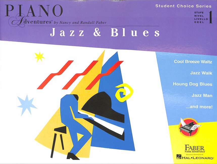 Piano Adventures - Jazz & Blues Level 1: