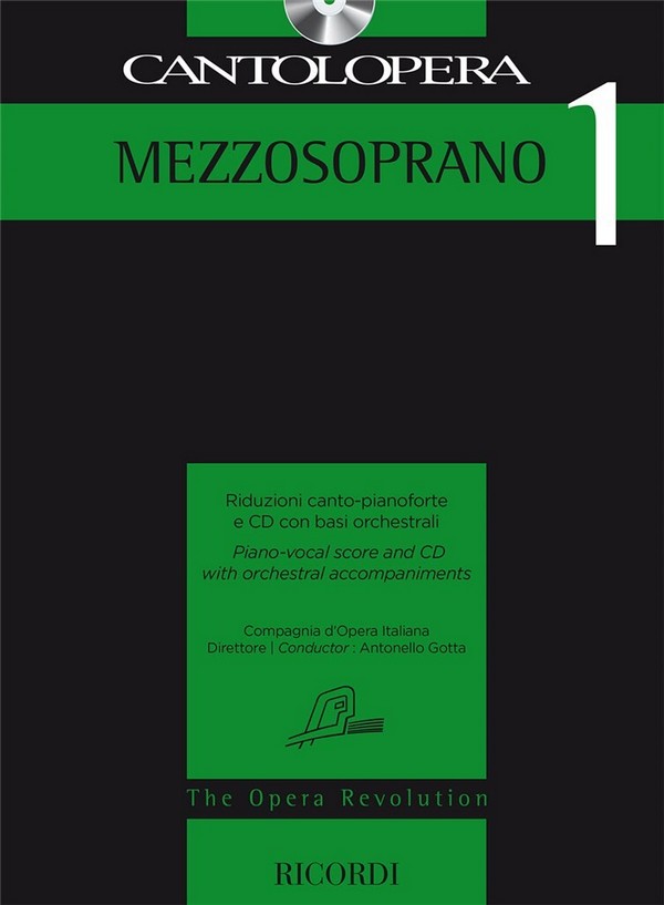 Cantolopera Collection - Mezzosoprano vol.1 (+CD)