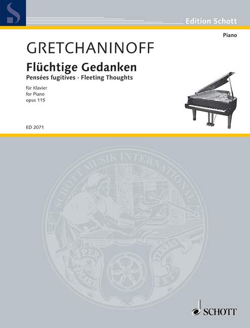 Flüchtige Gedanken op.115
