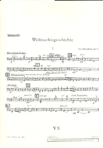 Weihnachtsgeschichte op. 54