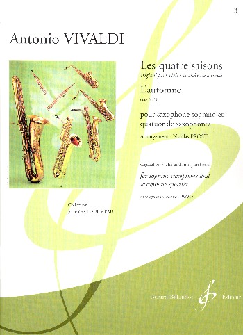 Concerto op.8,3 pour violon et orchestre